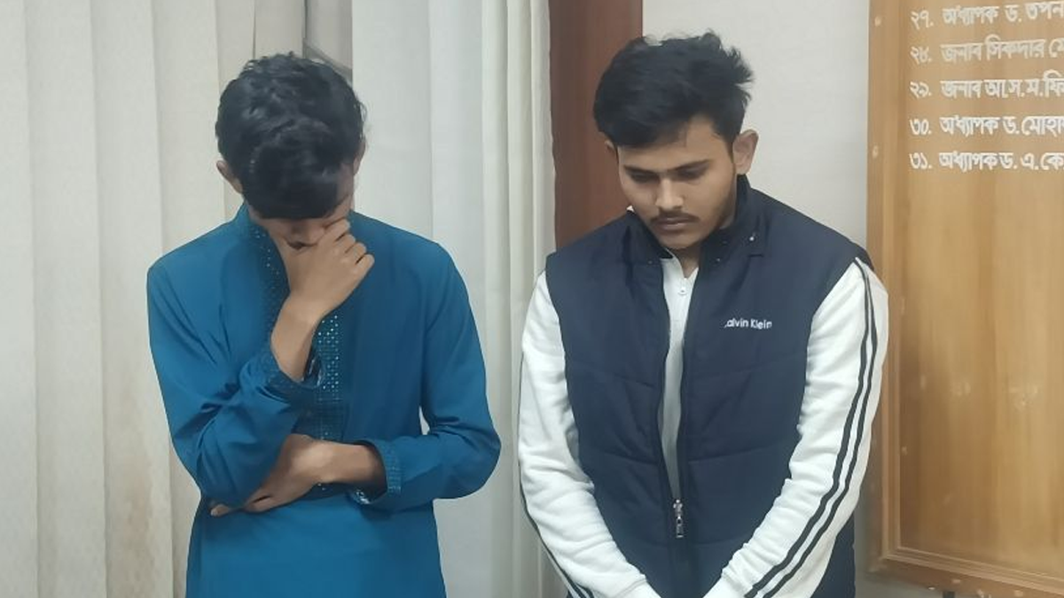 আটক মো. এহসানুল হক।  ছবি- সংগৃহীত
