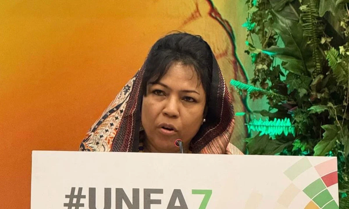 UNEA-7 এ ন্যাশনাল স্টেটমেন্ট উপস্থাপন।  ছবি - সংগৃহীত