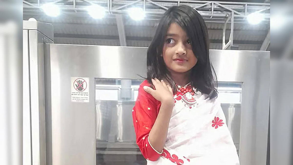 ভুক্তভোগী শিশু রামিসা আক্তার। ছবি- সংগৃহীত