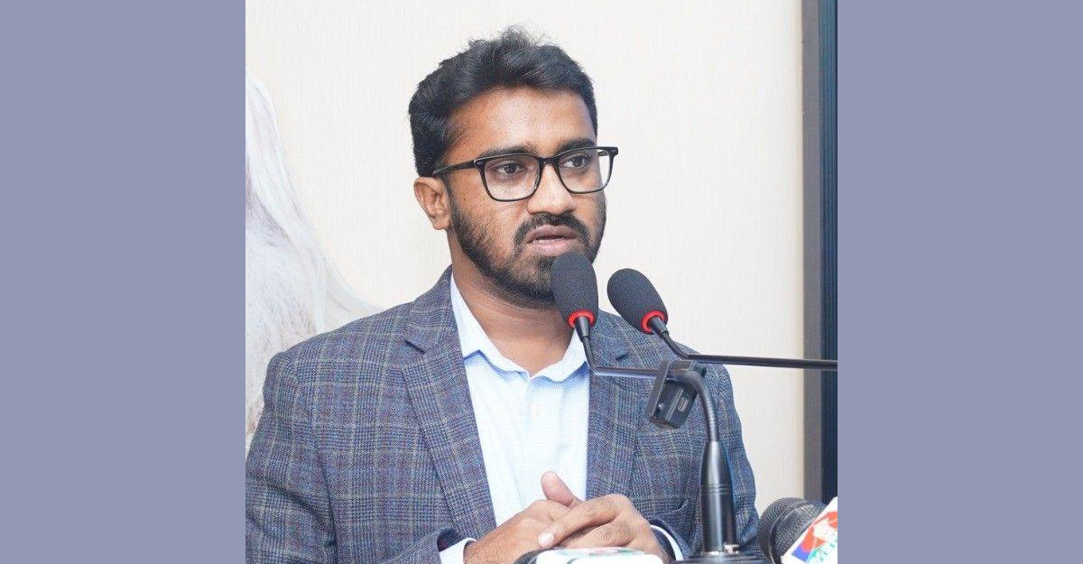 গণঅধিকার পরিষদের সাধারণ সম্পাদক রাশেদ খান। ছবি- সংগৃহীত