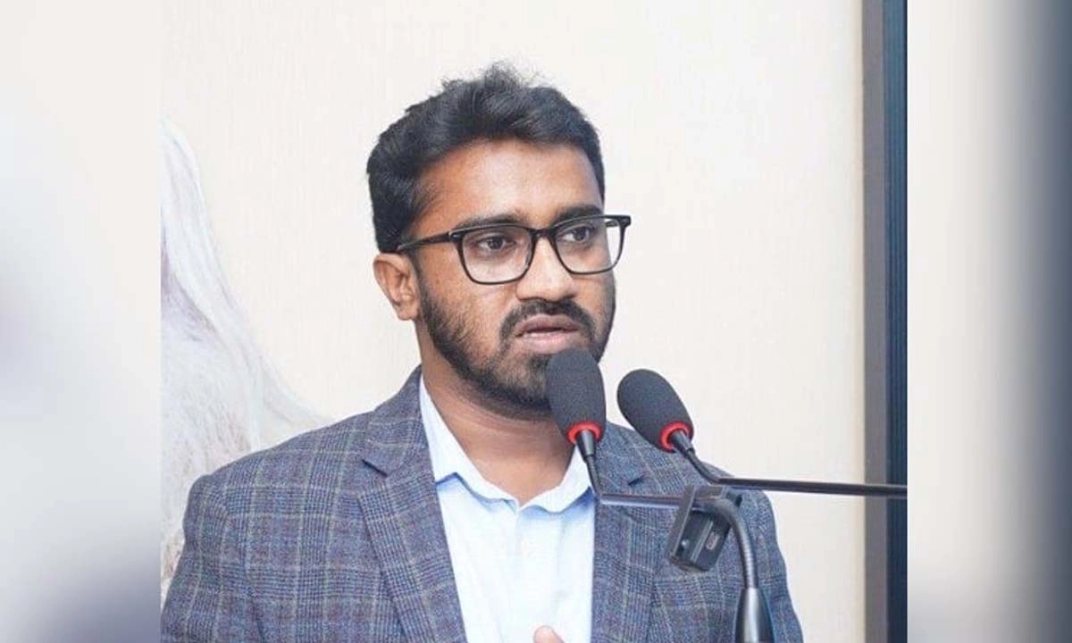 গণঅধিকার পরিষদের সাধারণ সম্পাদক রাশেদ খাঁন। ছবি- সংগৃহীত