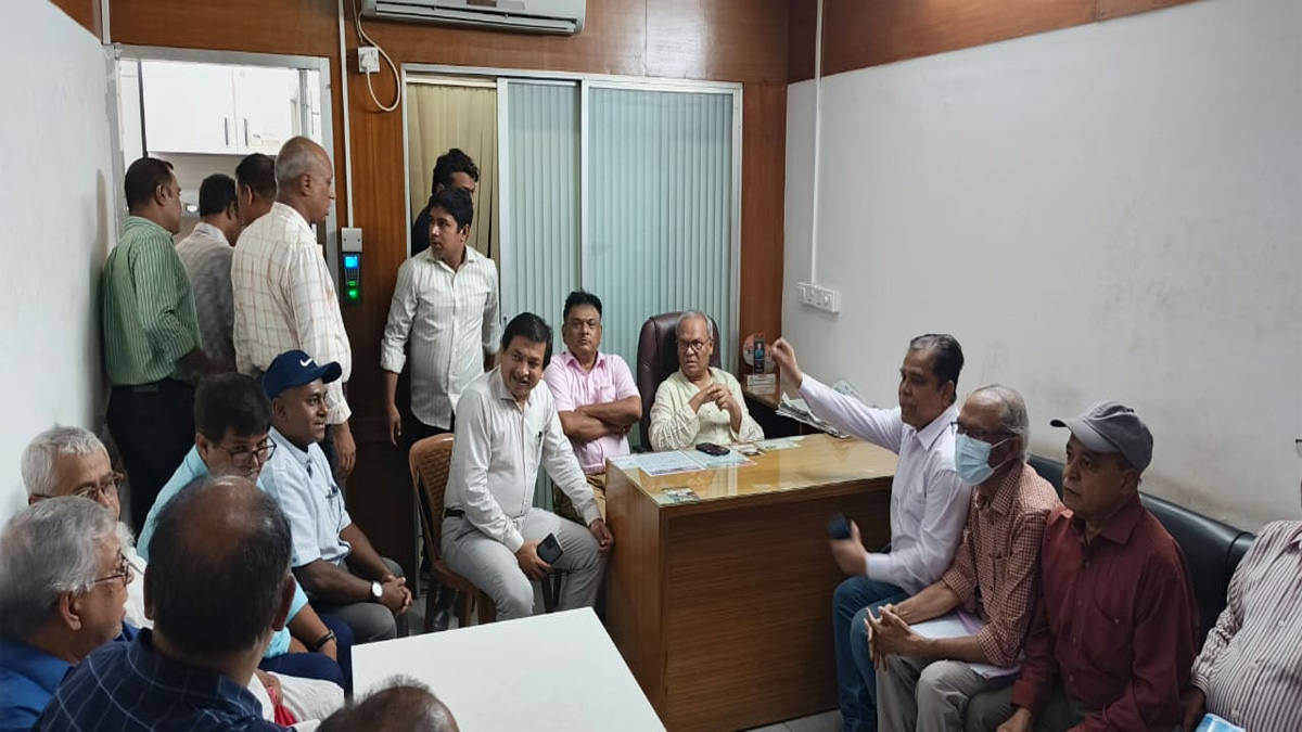 বিএনপির সিনিয়র যুগ্ম মহাসচিব রুহুল কবির রিজভী। ছবি- রূপালী বাংলাদেশ
