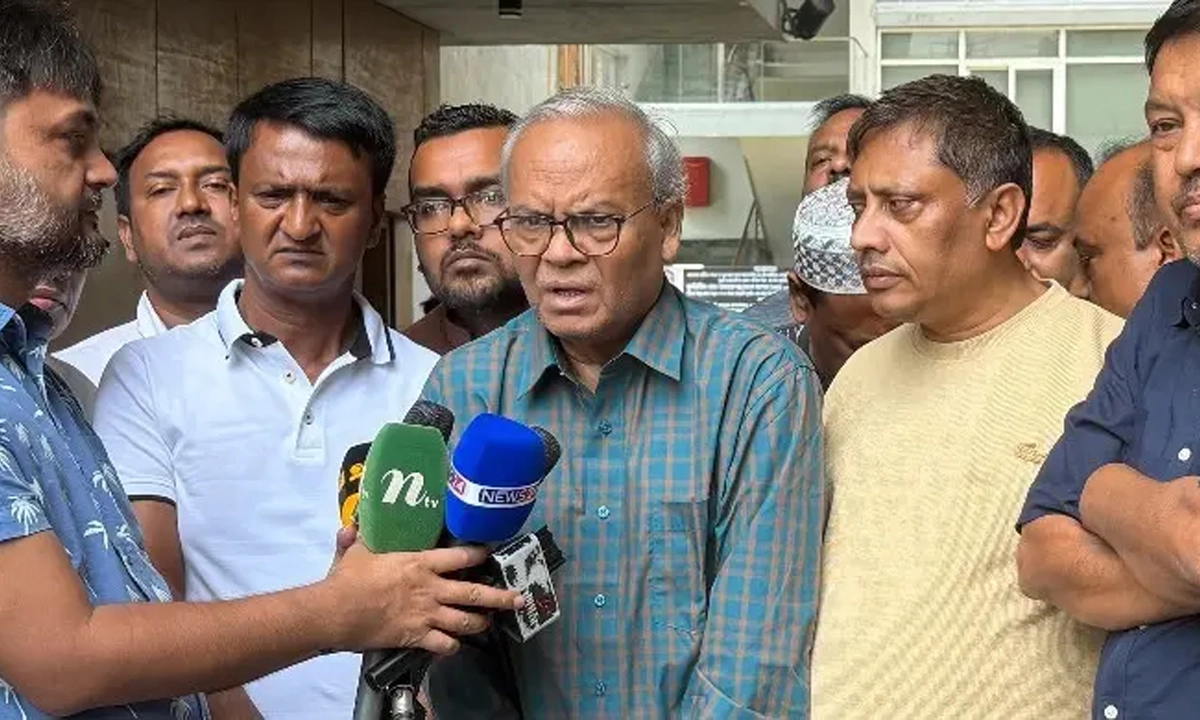 প্রধানমন্ত্রীর রাজনৈতিক উপদেষ্টা রুহুল কবির রিজভী। ছবি : সংগৃহীত