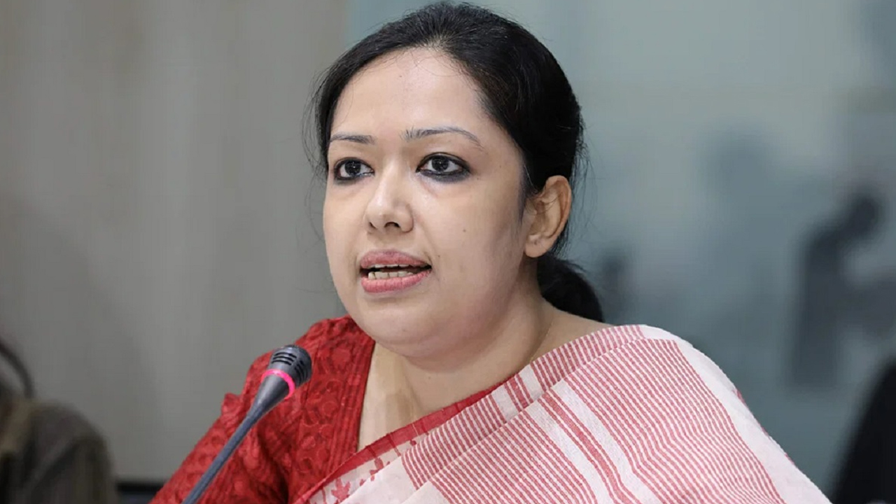 বিএনপির সহ-আন্তর্জাতিকবিষয়ক সম্পাদক রুমিন ফারহানা। ছবি- সংগৃহীত