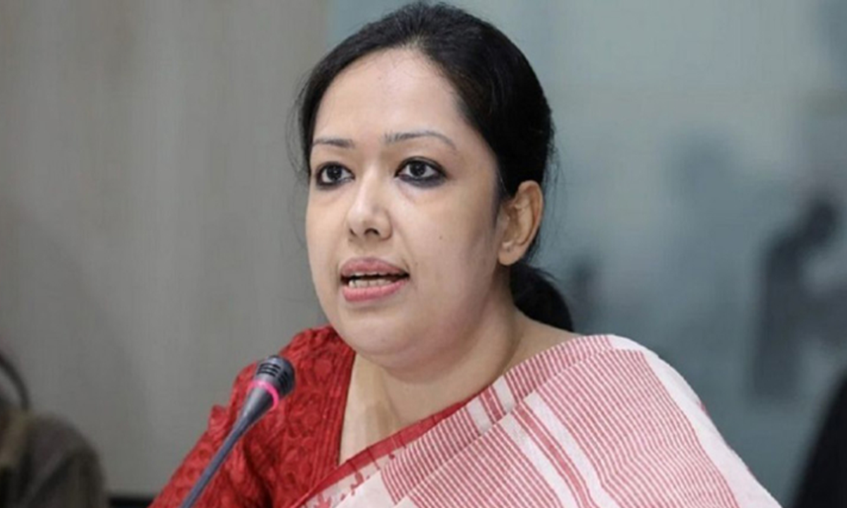 নবনির্বাচিত সংসদ সদস্য ব্যারিস্টার রুমিন ফারহানা। ছবি : সংগৃহীত