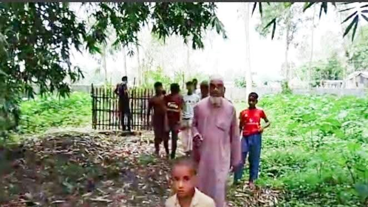 কয়ড়া গ্রামের সম্মিলিত কবরস্থান। ছবি- রূপালী বাংলাদেশ