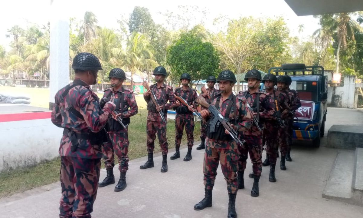 ৩৩ বিজিবি। ছবি : রূপালী বাংলাদেশ