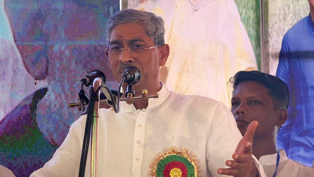 বিএনপির যুগ্ম মহাসচিব শহীদ উদ্দিন চৌধুরী এ্যানি। ছবি- রূপালী বাংলাদেশ