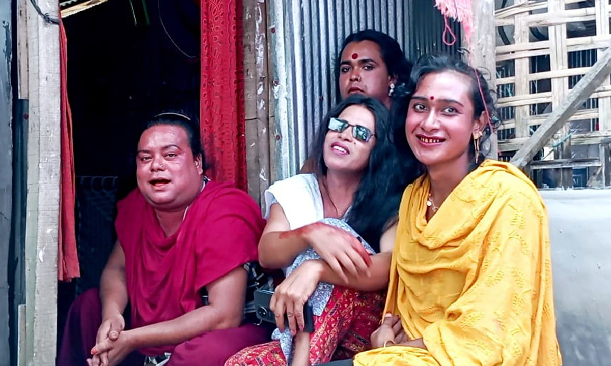 তৃতীয় লিঙ্গের জনগোষ্ঠী । ছবি-রূপালী বাংলাদেশ