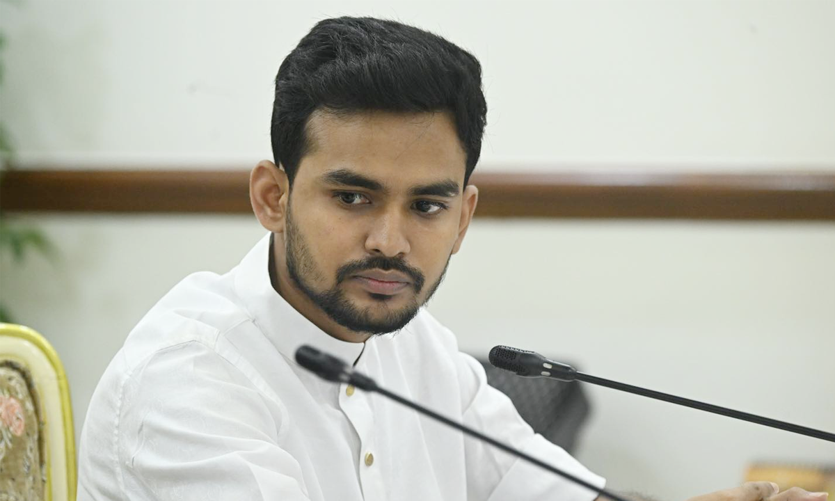 যুব ও ক্রীড়া উপদেষ্টা আসিফ মাহমুদ সজীব ভূঁইয়া। ছবি - সংগৃহীত