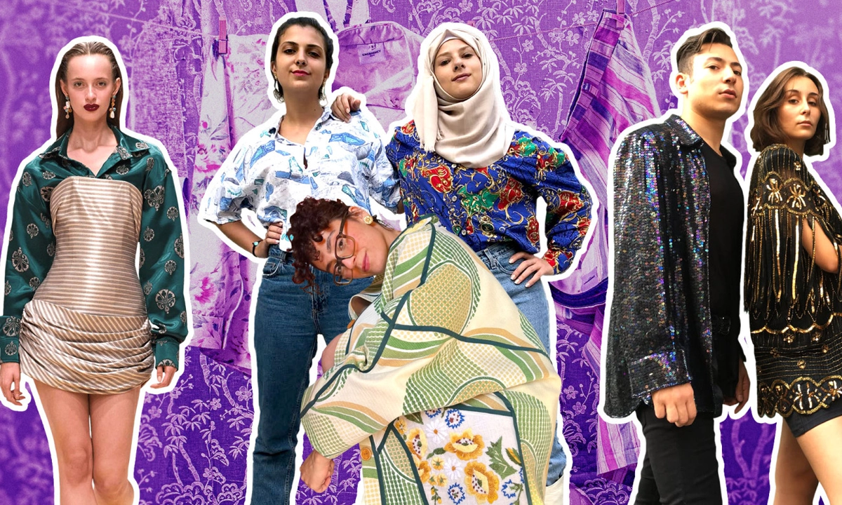 বর্জ্য থেকে পোশাক। ছবি - সংগৃহীত