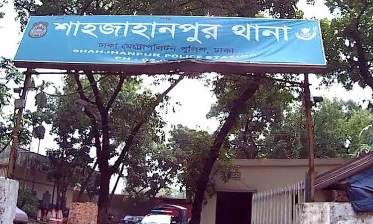 শাজাহানপুর থানা। ছবি - সংগৃহীত