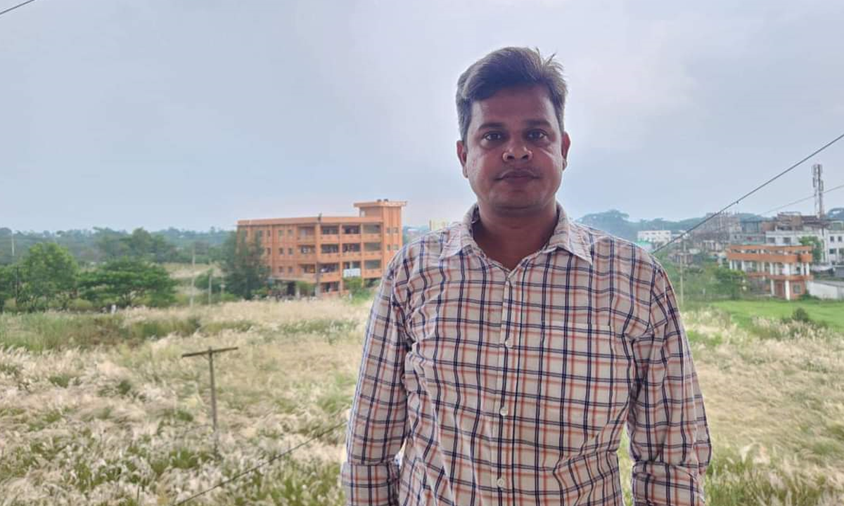 সহযোগী অধ্যাপক ড. মাসুদ রানা। ছবি- রূপালী বাংলাদেশ