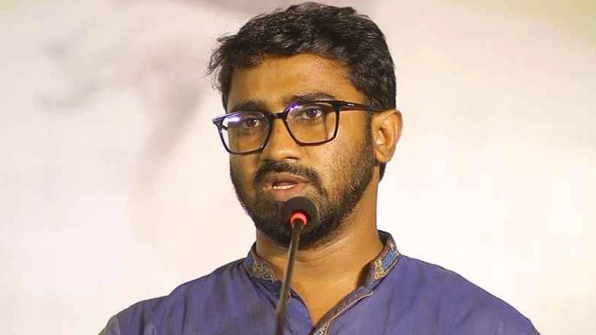 গণঅধিকার পরিষদের সাধারণ সম্পাদক রাশেদ খান। ছবি- সংগৃহীত