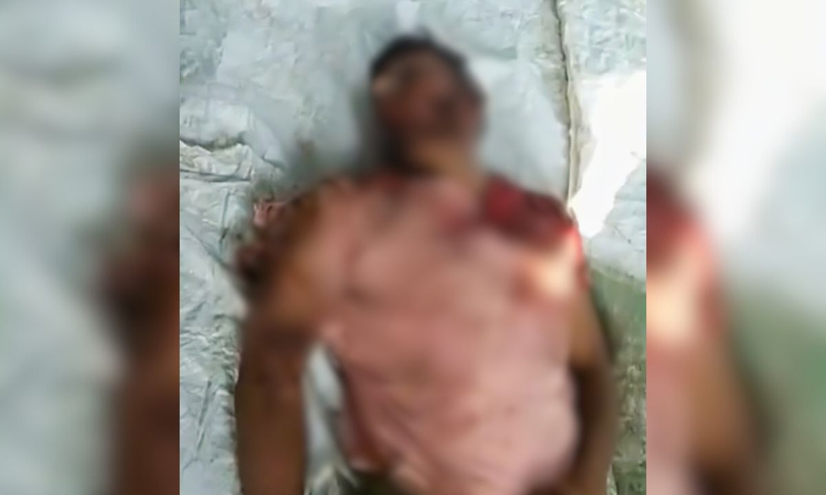 নিহত ব্যবসায়ী। ছবি : রূপালী বাংলাদেশ