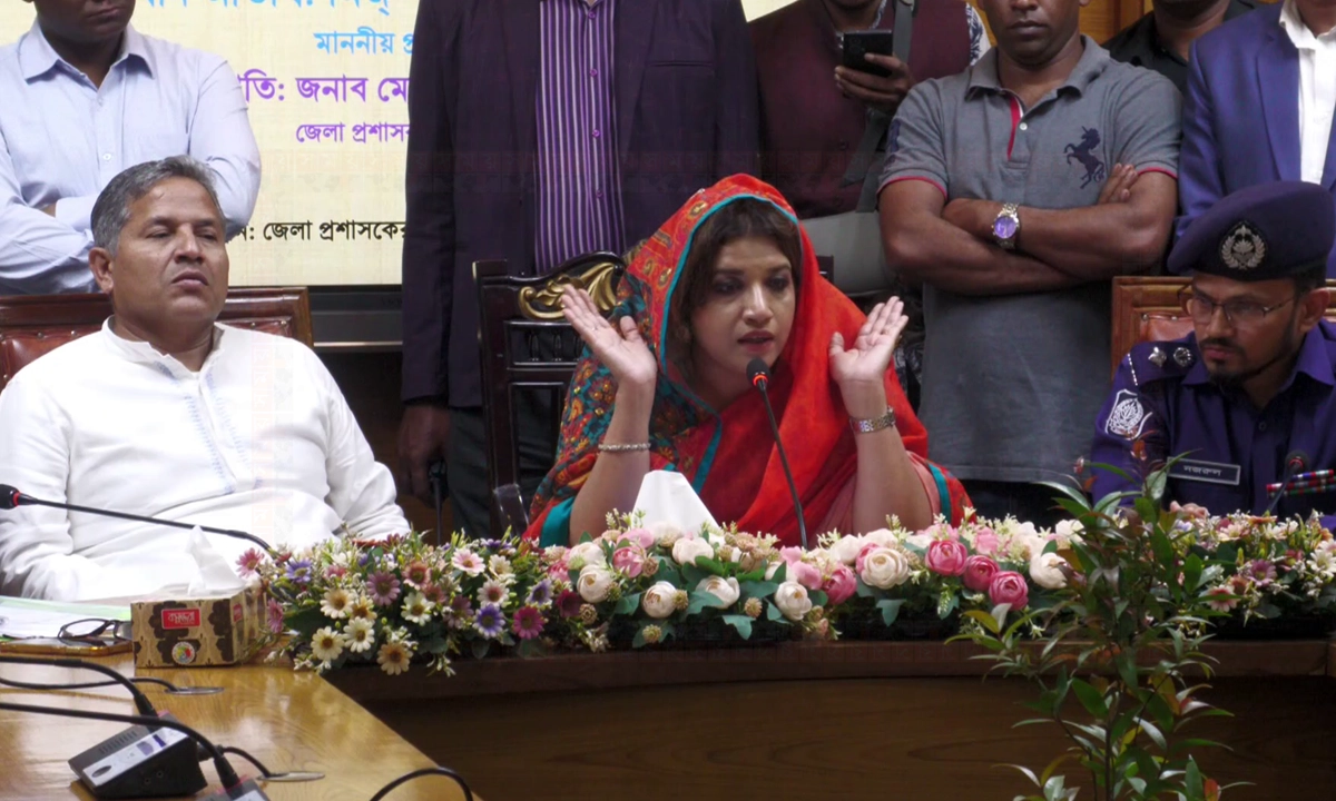পররাষ্ট্র প্রতিমন্ত্রী শামা ওবায়েদ ইসলাম। ছবি : সংগৃহীত