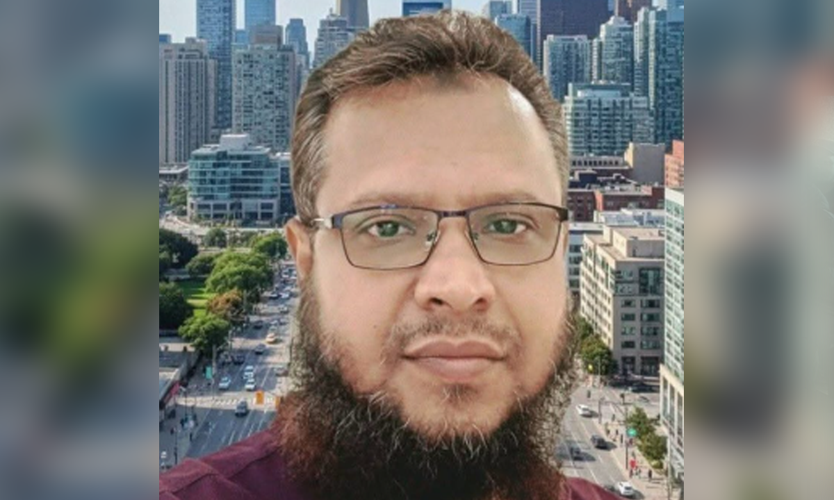 আব্দুল্লাহ আল মামুন প্রবাসী বাংলাদেশি। ছবি : রূপালী বাংলাদেশ