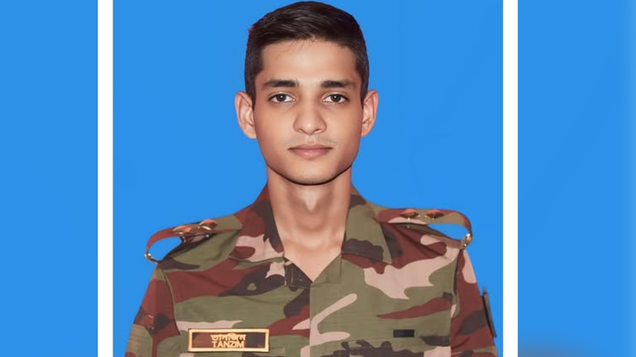 লেফটেন্যান্ট তানজিম সারোয়ার নির্জন। ছবি : সংগৃহীত