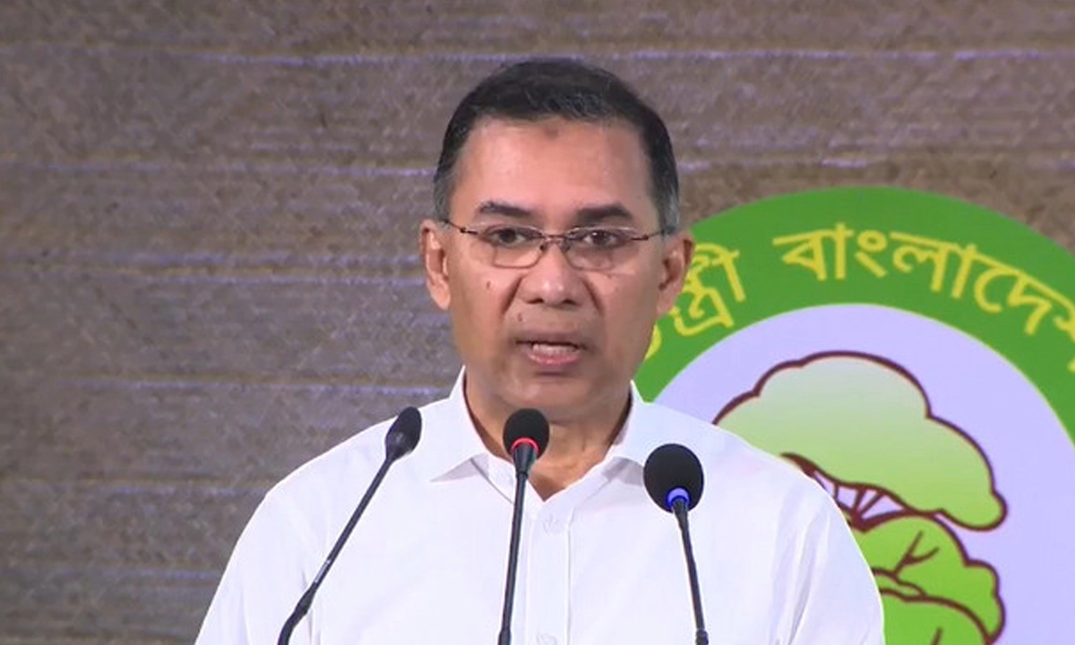 প্রধানমন্ত্রী তারেক রহমান। ছবি : সংগৃহীত