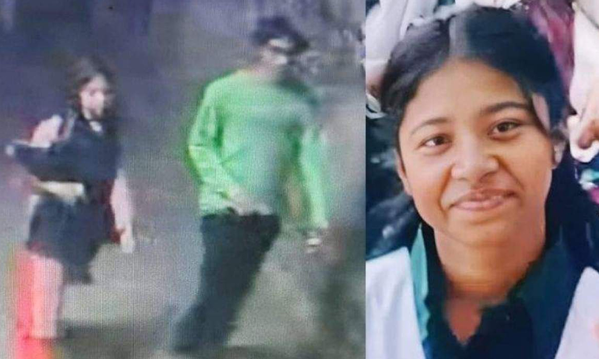 অভিযুক্ত সিয়ামের সঙ্গে শারমিন বিন্তি। ছবি- সংগৃহীত