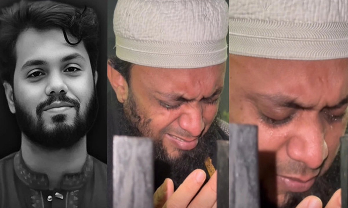 হাদিকে স্মরণ করে গভীর রাতে কবরের পাশে অঝোরে কাঁদলেন সাইফুল্লাহছবি- সংগৃহীত
