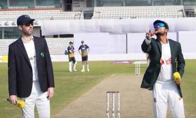 মুশির শততম ম্যাচে ব্যাটিংয়ে বাংলাদেশ