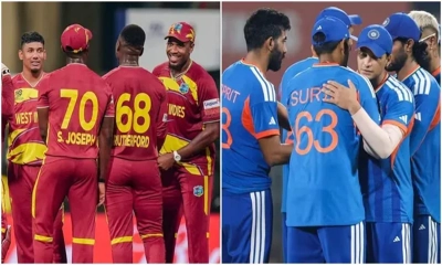 যেদিন মাঠে নামবে ভারত-ওয়েস্ট ইন্ডিজ