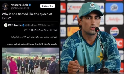 কেন নাসিম শাহকে শোকজ করল পিসিবি?