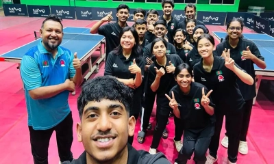 ভারতে গেল বাংলাদেশ যুব টেবিল টেনিস দল