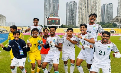 ব্রুনেইকে ৮-০ গোলে উড়িয়ে দ্বিতীয় জয় বাংলাদেশের