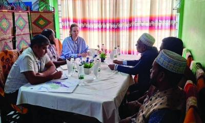 বরগুনায় ইইউ প্রতিনিধি দলের সঙ্গে বিএনপি-জামায়াত প্রার্থীদের বৈঠক