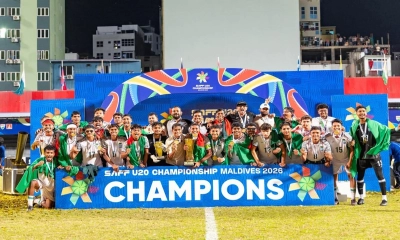 ছাদখোলা বাসে ট্রফি নিয়ে উৎসবে মাতবেন সাফজয়ী যুবারা