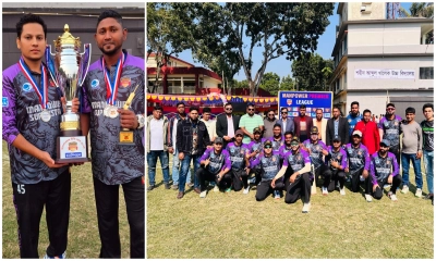 প্রীতি ম্যাচে ঢাকা ম্যানপাওয়ার সুপারস্টার জয়ী