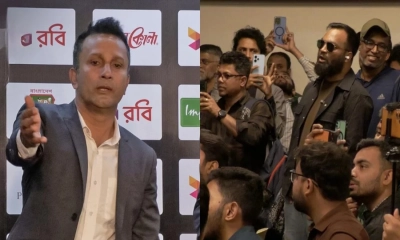 বিসিবি ব্রিফিংয়ে উত্তপ্ত পরিস্থিতি