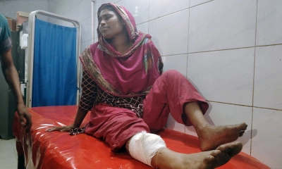 মাদক সেবনে বাধা দেওয়ায় নারীকে গুলি