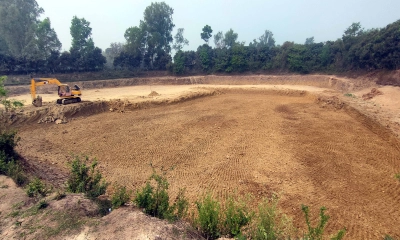 পুকুর খননের নামে মাটি বিক্রির মহোৎসব