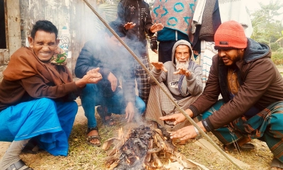 দুমকিতে শীতের প্রকোপে জনজীবন বিপর্যস্ত