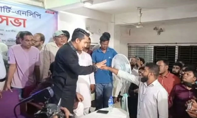 সারজিস আলমের সঙ্গে বৈষম্যবিরোধী আন্দোলনের সাবেক নেতার বাগবিতণ্ডা