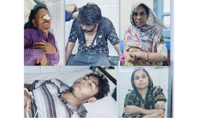 কবরস্থানের গেট নিয়ে সংঘর্ষ, নারীসহ আহত ৬