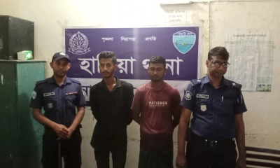 নোয়াখালীতে ১৩৩০ লিটার চোরাই ডিজেলসহ গ্রেপ্তার ২