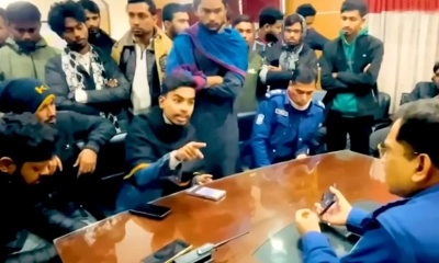 ওসিকে হুমকি দেওয়া বৈষম্যবিরোধী সেই নেতাকে শোকজ