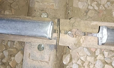 রেললাইন ভাঙা, ঢাকা-ময়মনসিংহ ট্রেন চলাচল বন্ধ