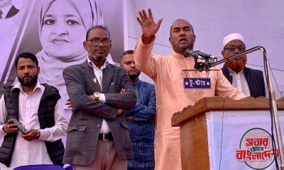 ইলিয়াস আলীর ধানের শীষের প্রার্থী লুনাকে বিজয়ী করার আহ্বান