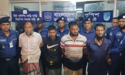নরসিংদীতে কিশোরী ধর্ষণ ও হত্যা, গ্রেপ্তার ৫