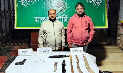 মাগুরায় অস্ত্র-গুলিসহ বিএনপি ও যুবদল নেতা গ্রেপ্তার