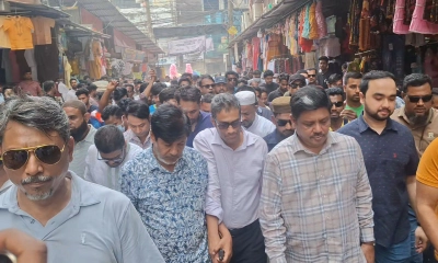বাজার মনিটরিংয়ে গাসিক প্রশাসক ও সিইও, অসাধু ব্যবসায়ীদের সতর্কবার্তা