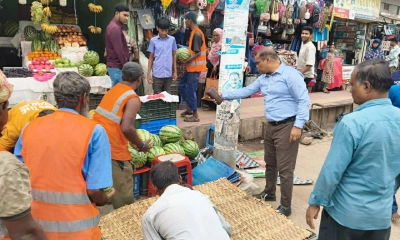 শ্রীমঙ্গলে ফুটপাত দখলমুক্ত ও যানজট নিরসনে উচ্ছেদ অভিযান