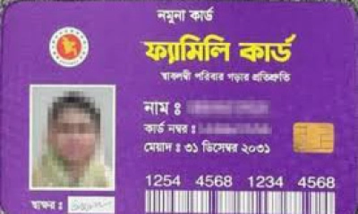 ফ্যামিলি কার্ড বিতরণ শুরু যে জেলা থেকে