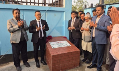 নীলফামারীতে স্বাস্থ্যসম্মত কসাইখানা