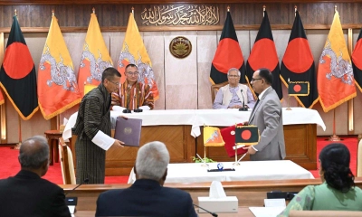 বাংলাদেশ-ভুটান ২ সমঝোতা স্মারক সই